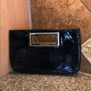 Michael Kors patent leather clutch